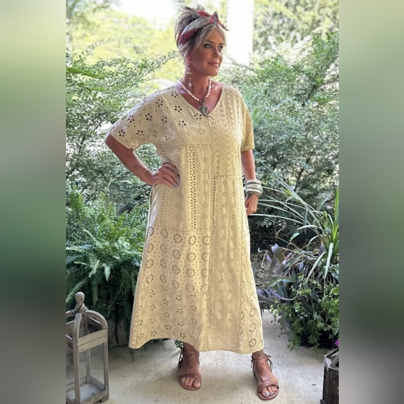 Cottagecore Patched Together Dress - Picture 1 of 4